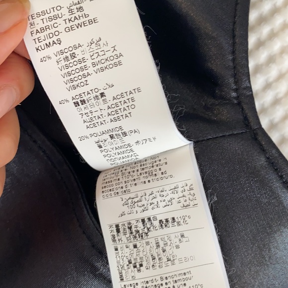 Brognano Leather bra top - Picture 5 of 7